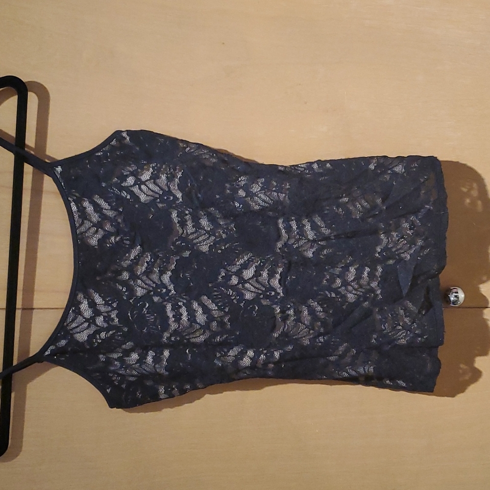 EXPRESS Best Loved Bra Cami Lace Black sz M.